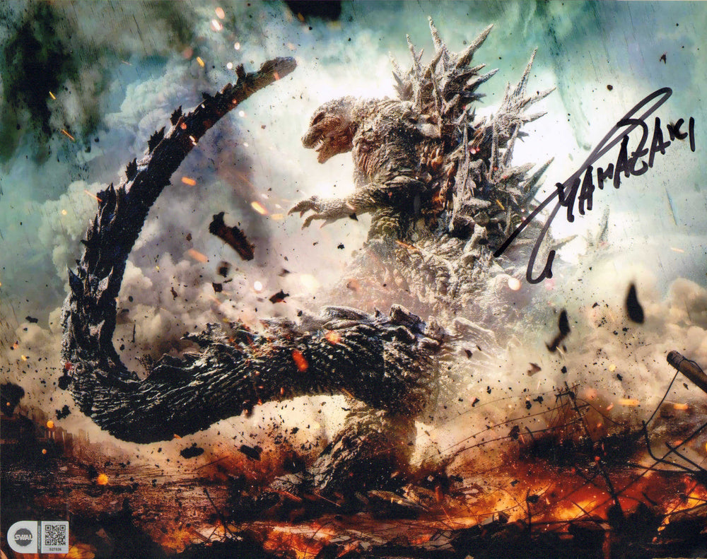 Takashi Yamazaki Director of Godzilla: Minus One (SWAU) Signed 11x14 Photo