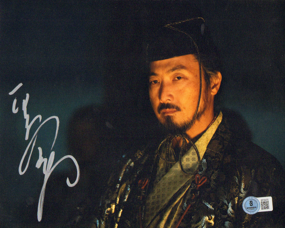 Takehiro Hira as Ishido Kazunari in FX's Shōgun (Beckett) Signed 8x10 Photo