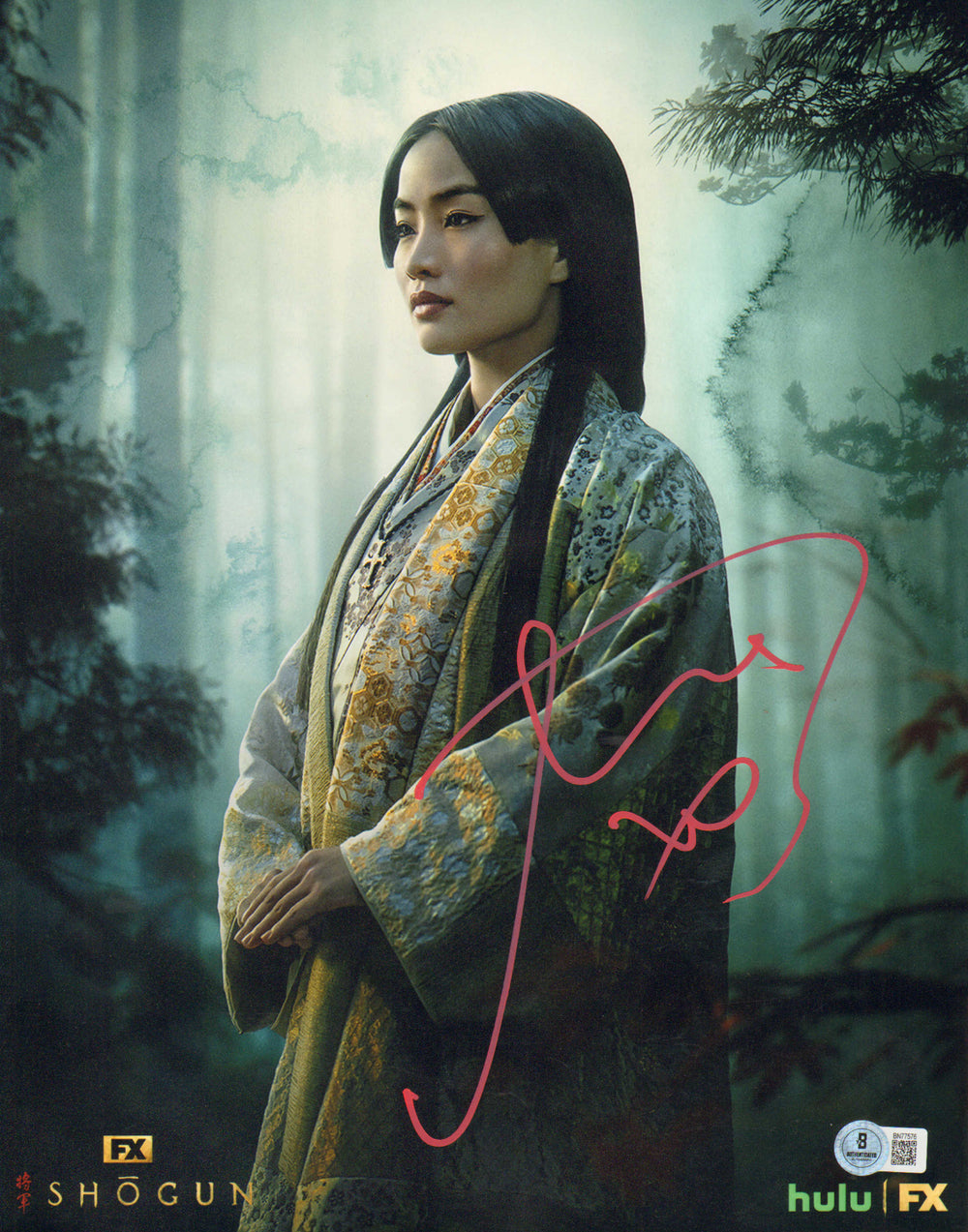 Anna Sawai in Lady Mariko in FX's Shōgun (Beckett) Signed 11x14 Photo