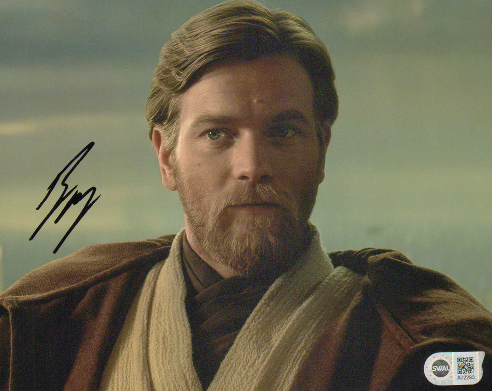 Ewan McGregor as Obi-Wan Kenobi in Star Wars Episode III: Revenge of the Sith (SWAU) Signed 8x10 Photo