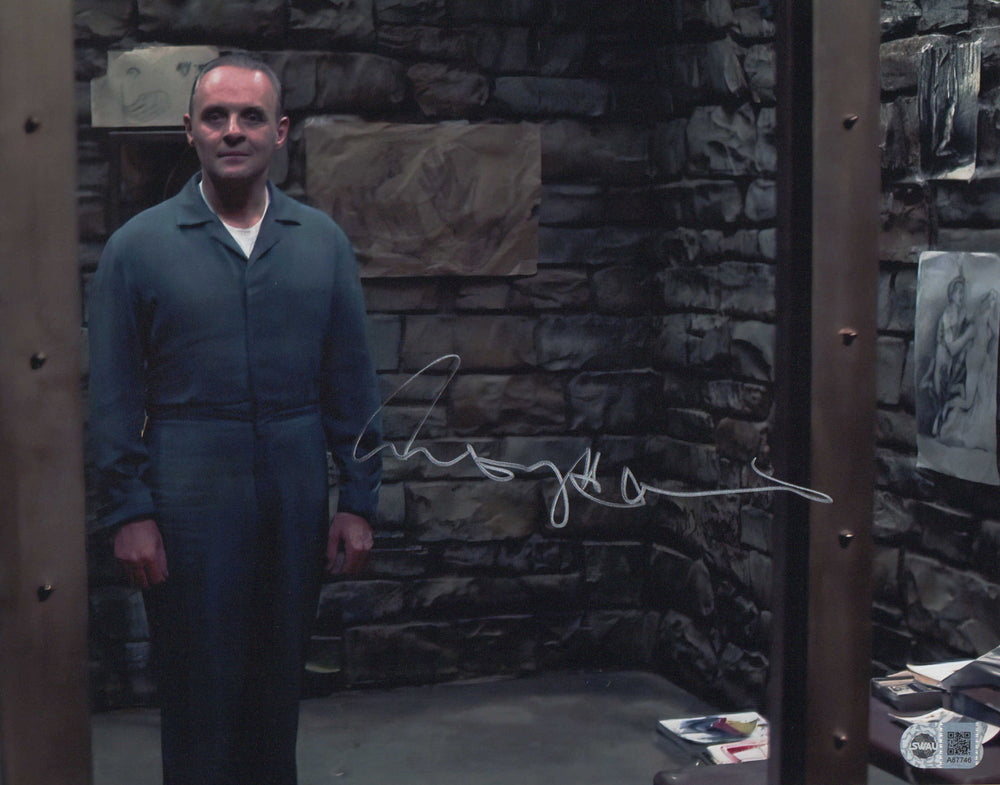 Anthony Hopkins Hannibal Lecter The Silence of the Lambs (SWAU) Signed 11x14 Photo