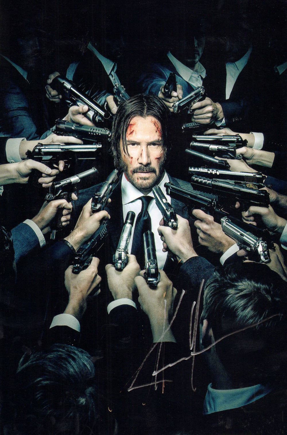 Keanu Reeves as John Wick in John Wick: Chapter 2 Signed 8x12 Photo