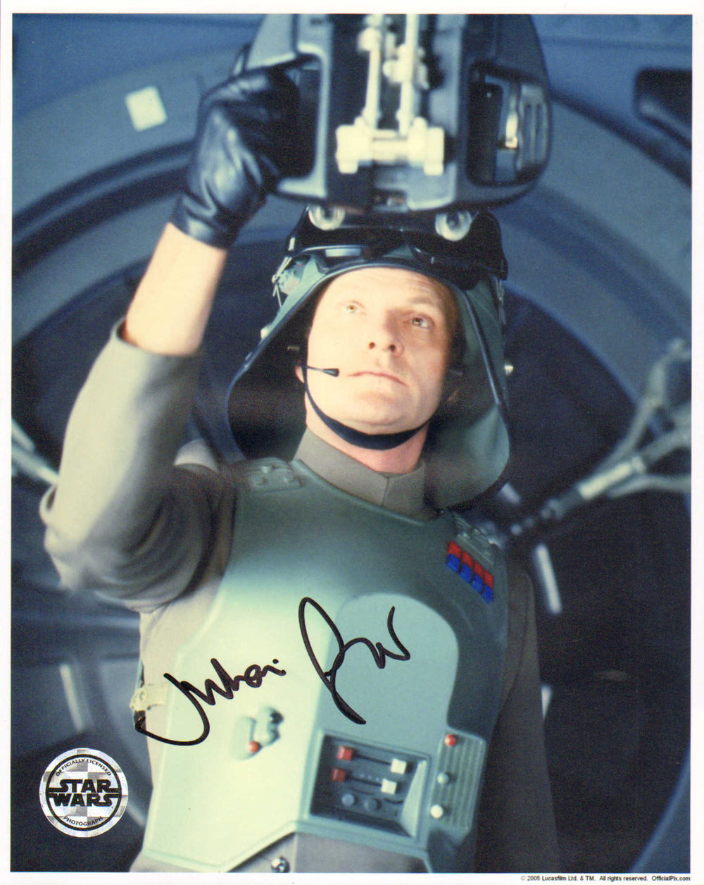 Julian Glover as General Veers in Star Wars: The Empire Strikes Back (Official Pix) Signed 8x10 Photo