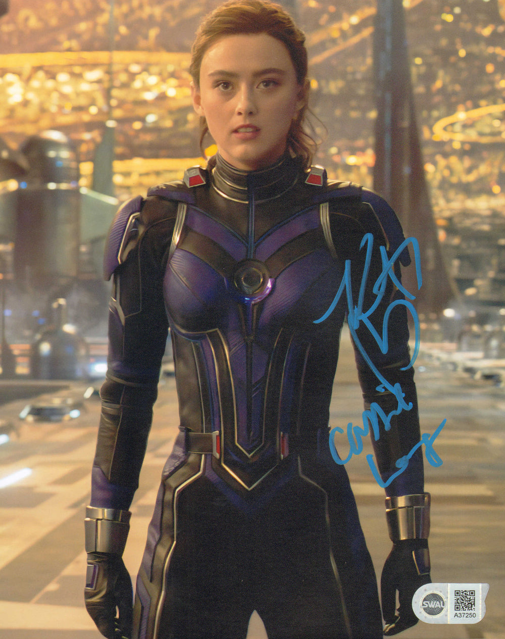 Kathryn Newton as Cassie Lang in Ant-Man and The Wasp: Quantumania (SWAU) Signed 8x10 Photo with Character Name