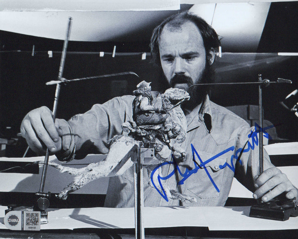 Phil Tippett ILM Visual Effects Artist Behind the Scenes of Star Wars: The Empire Strikes Back (SWAU) Signed 8x10 Photo