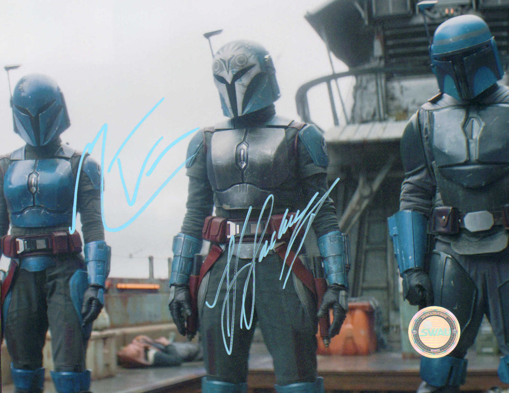 Katee Sackhoff as Bo-Katan and Mercedes Varnado as Koska Reeves in Star Wars: The Mandalorian (SWAU) Signed 8x10 Photo