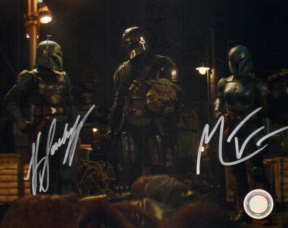 Katee Sackhoff as Bo-Katan and Mercedes Varnado as Koska Reeves in Star Wars: The Mandalorian (SWAU) Signed 8x10 Photo
