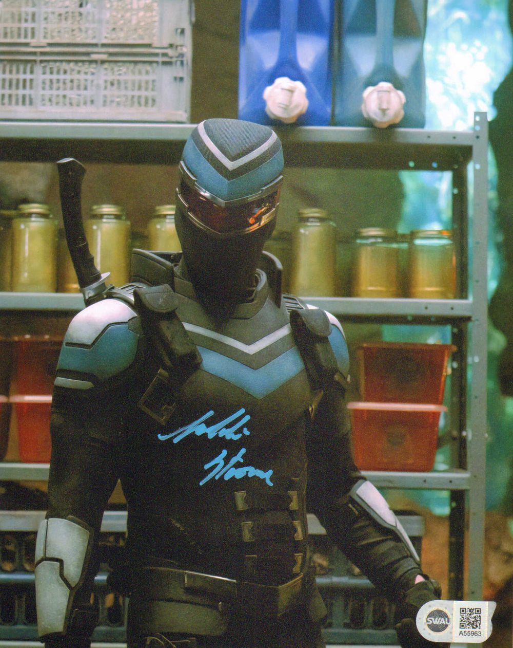 Freddie Stroma as Vigilante in Peacemaker (SWAU) Signed 8x10 Photo