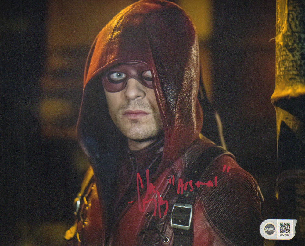 Colton Hayes as Red Arrow/Arsenal/Roy Harper in The CW's Arrowverse (SWAU) Signed 8x10 Photo with Character Name