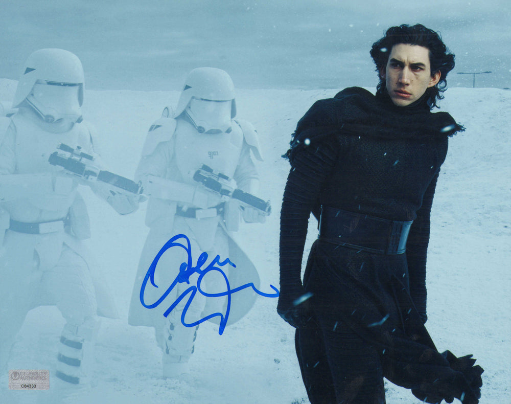 Adam Driver as Kylo Ren in Star Wars: The Force Awakens (Celebrity Authentics) Signed 8x10 Photo