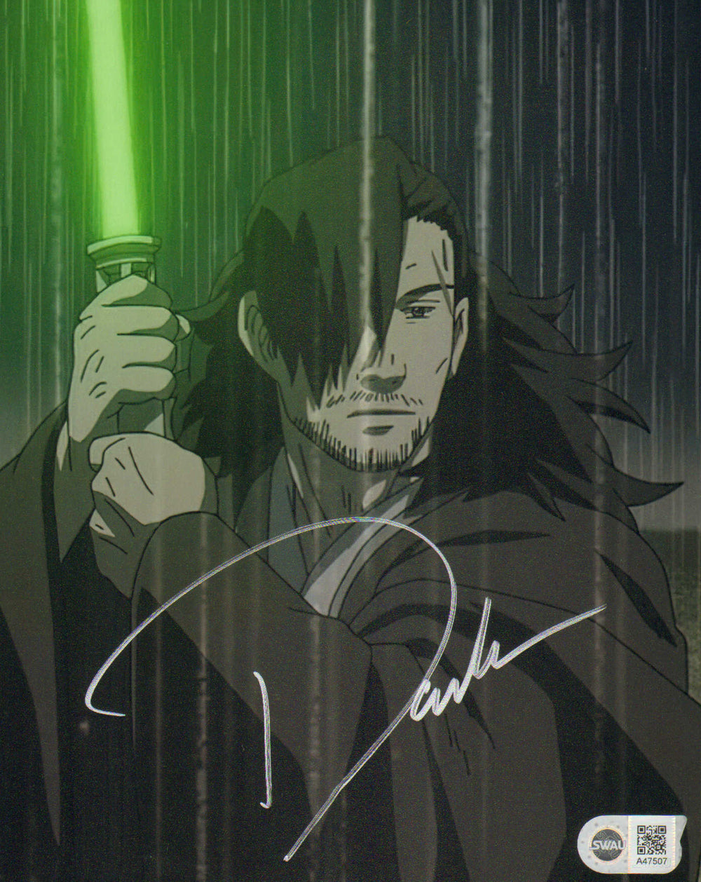 David Harbour as Tajin Crosser In Star Wars: Visions (SWAU) Signed 8x10 Photo