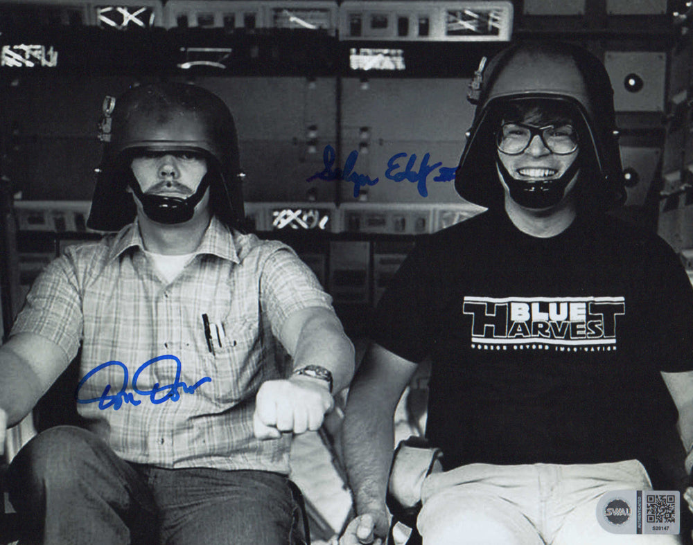 Selwyn Eddy III and Don Dow Behind the Scenes of Star Wars (SWAU) Signed 8x10 Photo