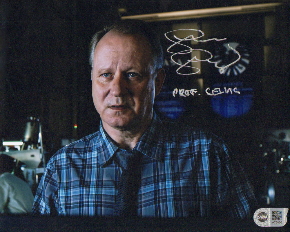 Stellan Skarsgård as Erik Selvig in Marvel's The Avengers (SWAU) Signed 8x10 Photo with Character Name