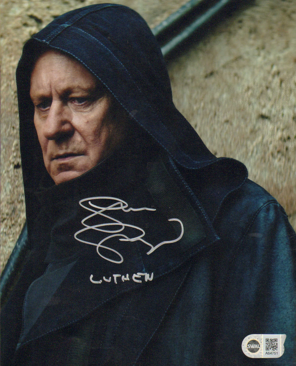 Stellan Skarsgård as Luthen Rael in Star Wars: Andor (SWAU) Signed 8x10 Photo Character Name