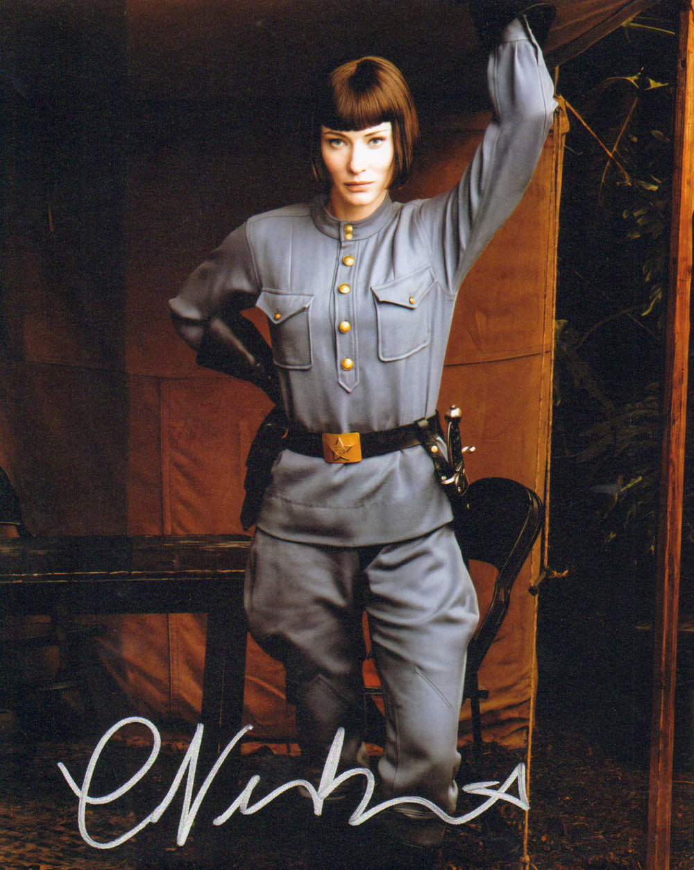 Cate Blanchett as Irina Spalko in Indiana Jones and the Kingdom of the Crystal Skull (SWAU) Signed 8x10 Photo