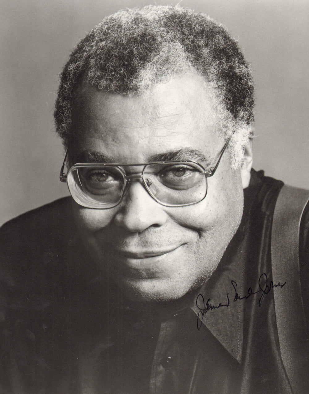 James Earl Jones from Star Wars & The Lion King Signed 8x10 B&W Headshot Photo