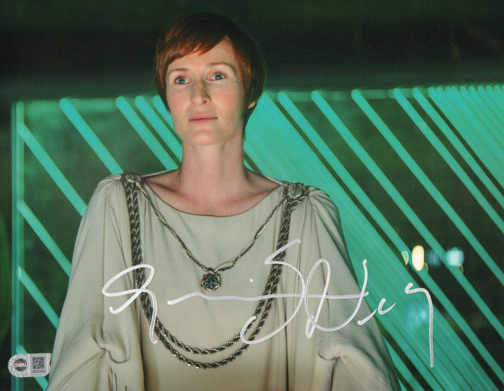 Genevieve O'Reilly as Mon Mothma in Rogue One: A Star Wars Story (SWAU) Signed 11x14 Photo