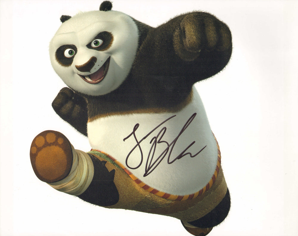Jack Black as Po in Kung Fu Panda Signed 11x14 Photo