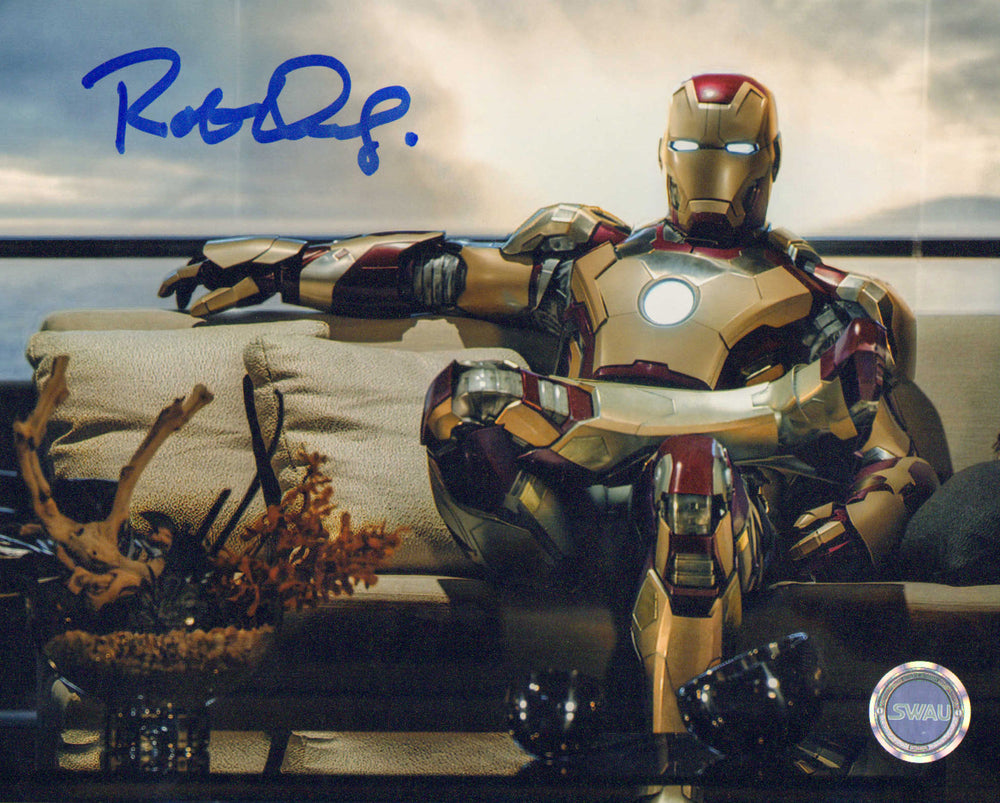 Robert Downey Jr. as Iron Man in Iron Man 3 (SWAU) Signed 8x10 Photo