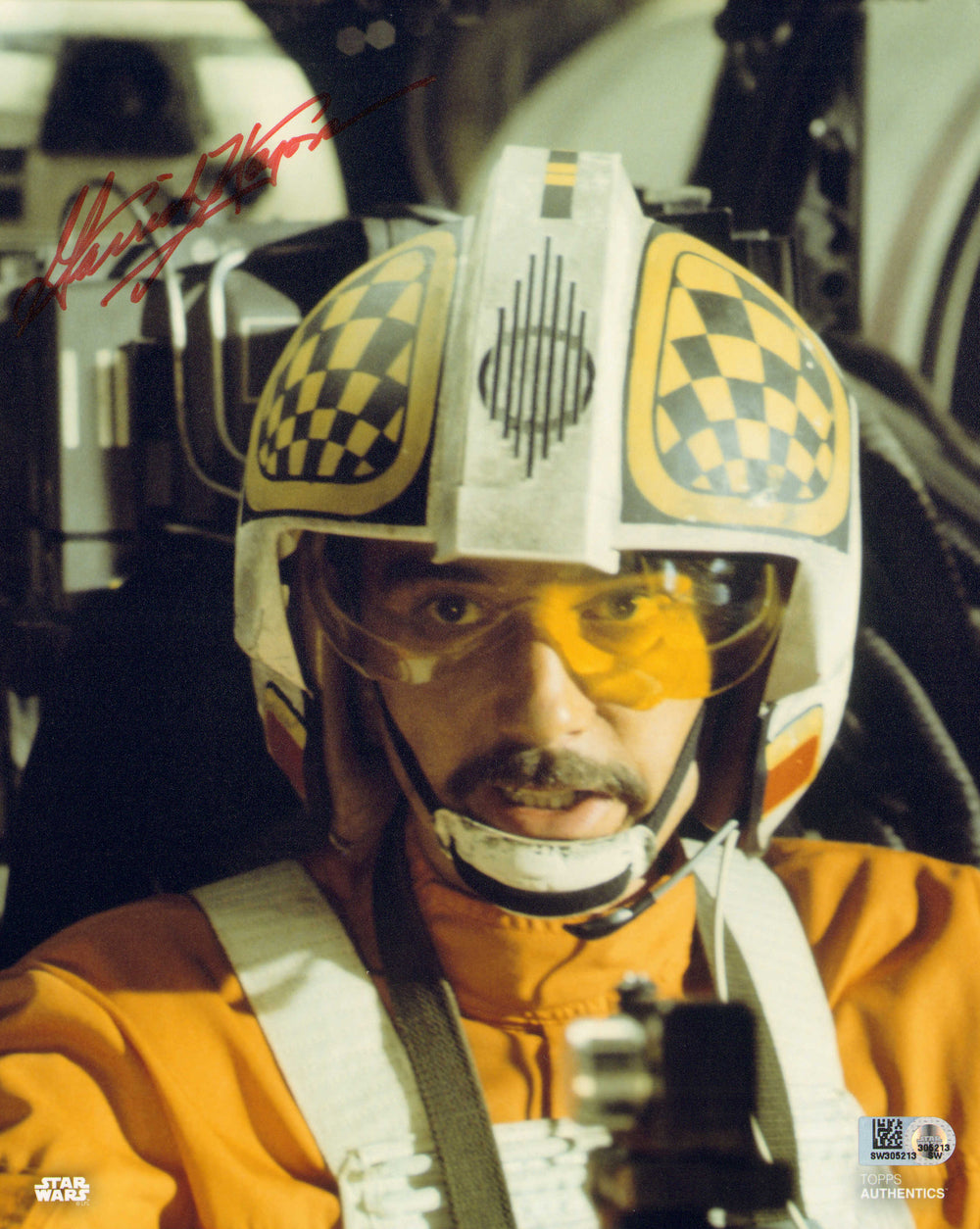 Garrick Hagon as Biggs Darklighter in Star Wars: A New Hope (Topps Star Wars Authentics) Signed 8x10 Photo
