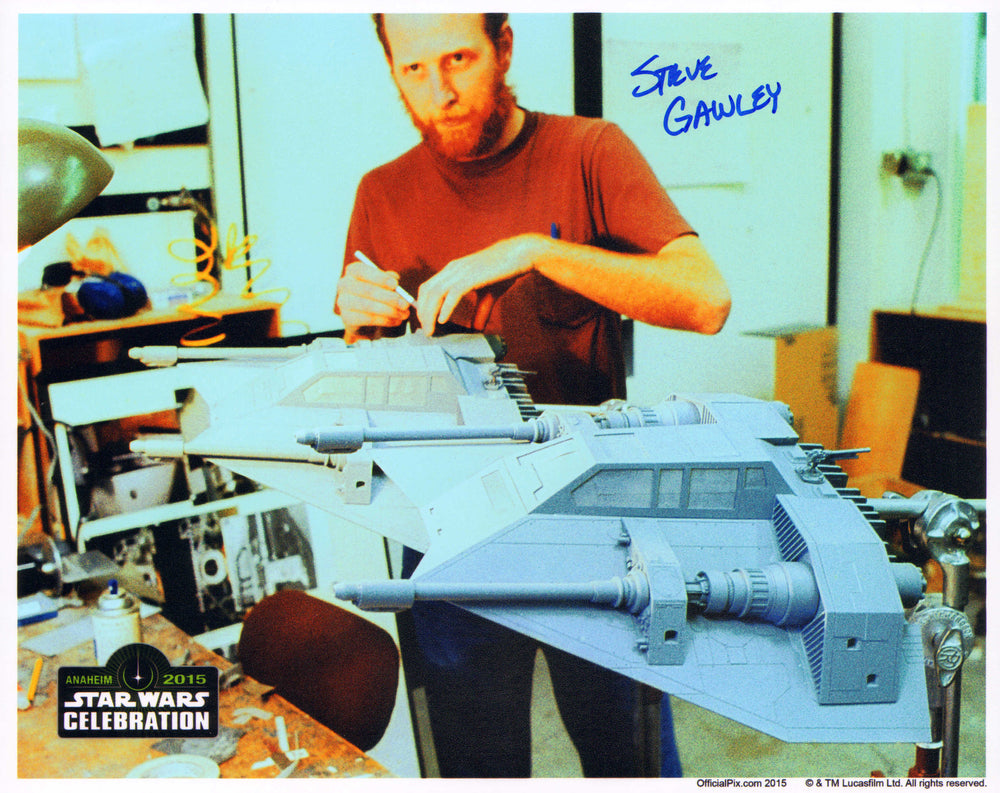 Steve Gawley Visual Effects Artist Behind the Scenes of Star Wars (Official Pix Celebration) Signed 8x10 Photo