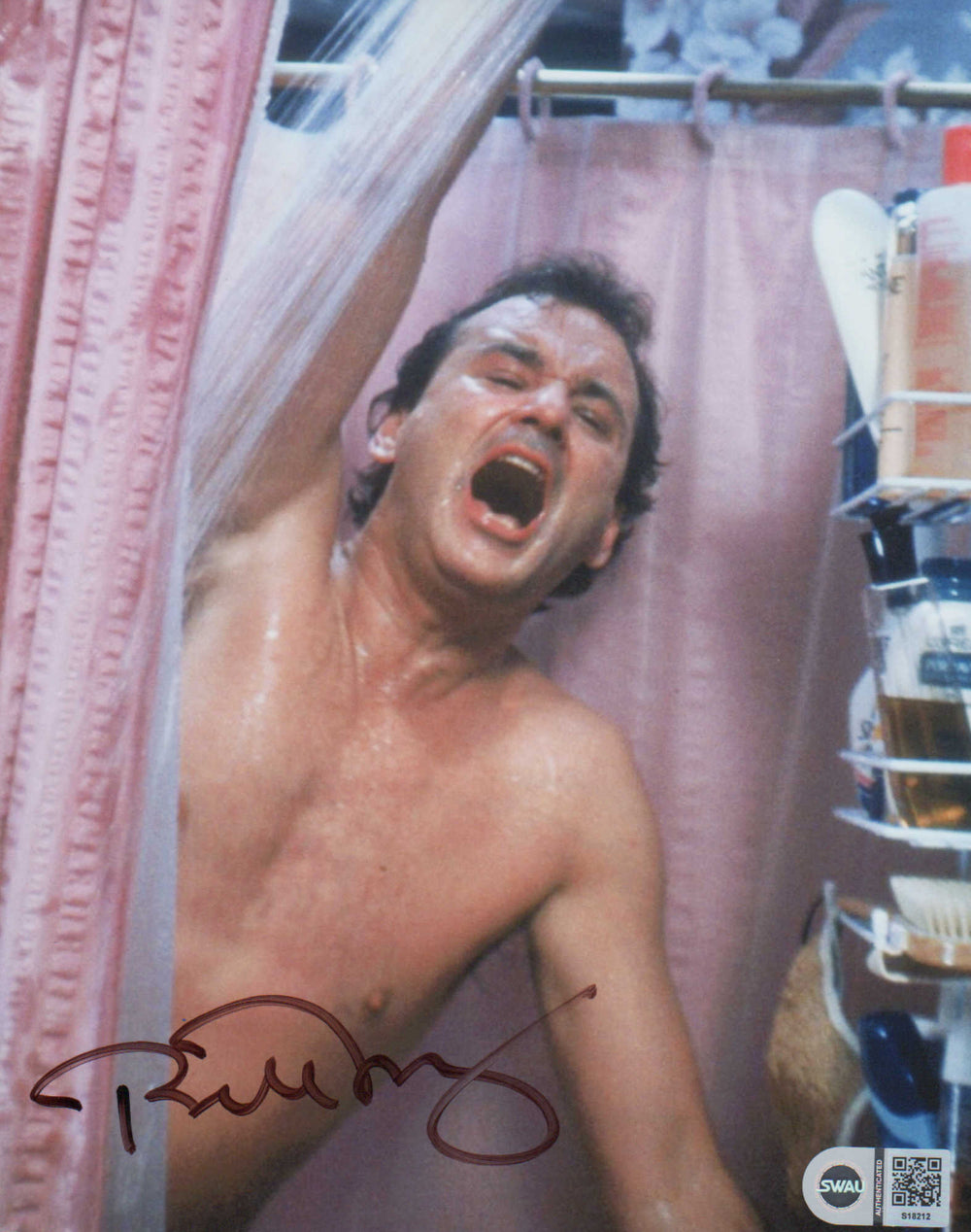 Bill Murray as Phil Connors in Groundhog Day (SWAU Authenticated) Signed 8x10 Photo