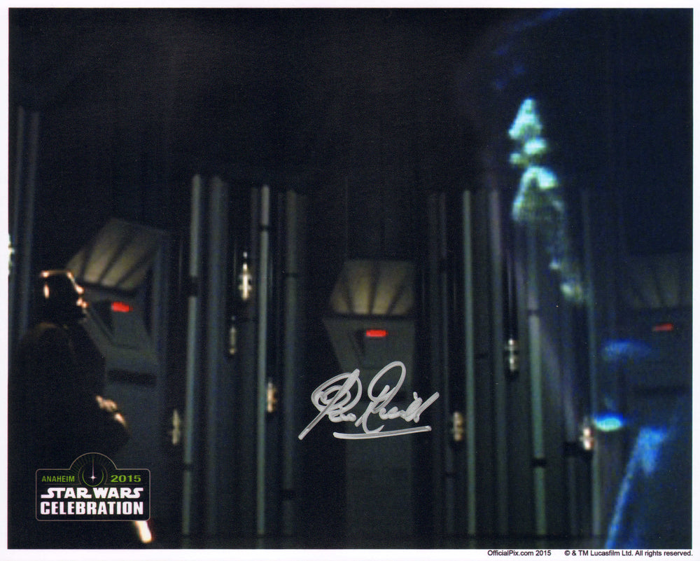 Clive Revill as Emperor Palpatine in Star Wars: The Empire Strikes Back (Official Pix Celebration) Signed 8x10 Photo