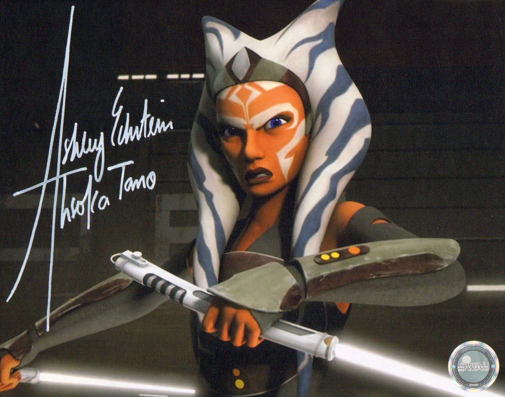 Ashley Eckstein as Ahsoka Tano in Star Wars: Rebels (SWAU) Signed 8x10 Photo with Character Name