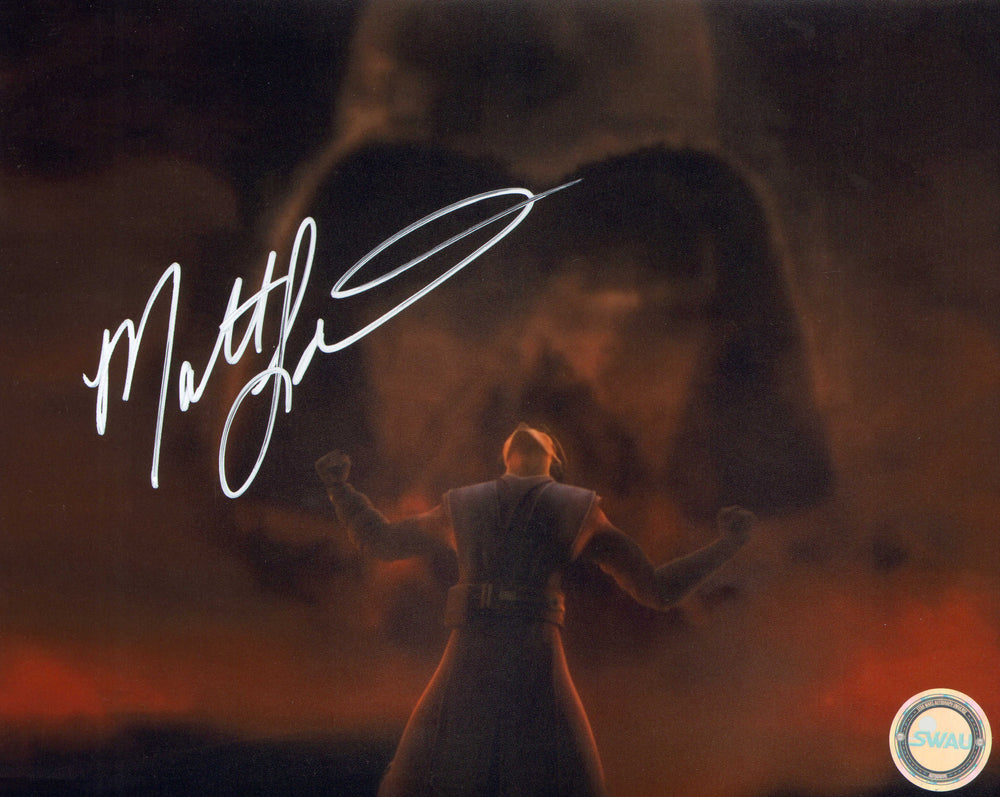 Matt Lanter as Anakin Skywalker in Star Wars: The Clone Wars (SWAU) Signed 8x10 Photo