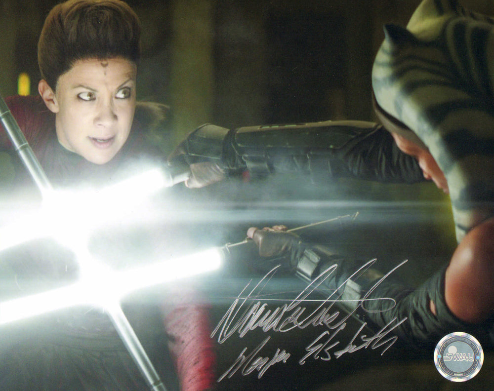 Diana Lee Inosanto as Morgan Elsbeth in Star Wars: The Mandalorian (SWAU) Signed 8x10 Photo