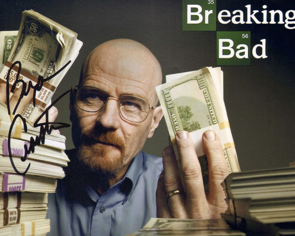 Bryan Cranston as Walter White in Breaking Bad Signed 8x10 Photo