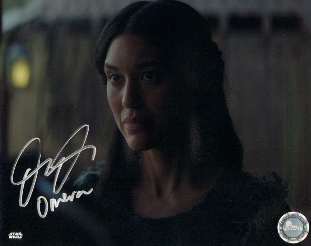 Julia Jones as Omera in Star Wars: The Mandalorian (SWAU) Signed 8x10 Photo with Character Name