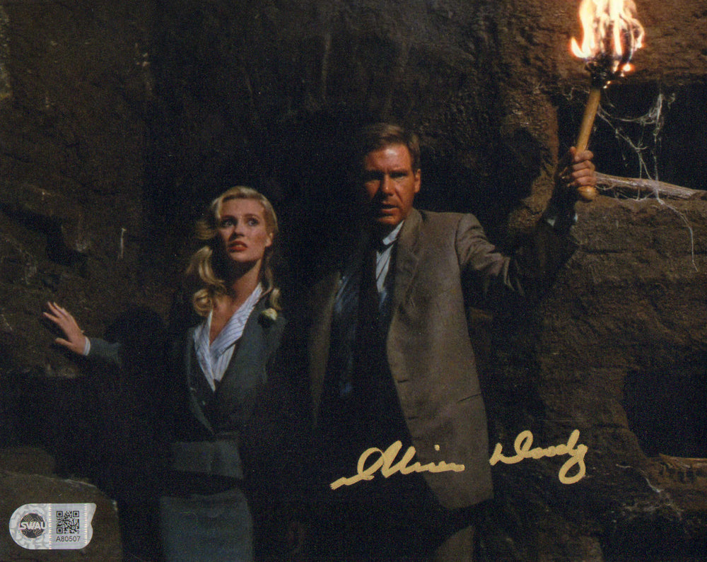 Alison Doody as Elsa with Indy in Indiana Jones and the Last Crusade (SWAU) Signed 8x10 Photo