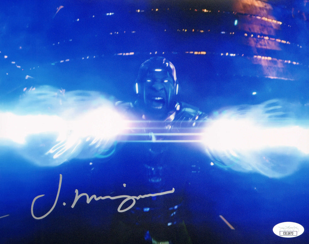 Jonathan Majors as Kang the Conqueror in Ant-Man & The Wasp: Quantumania (JSA) Signed 8x10 Photo