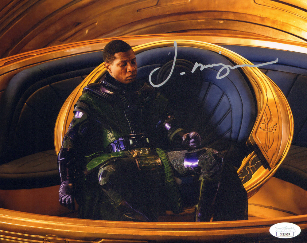 Jonathan Majors as Kang the Conqueror in Ant-Man & The Wasp: Quantumania (JSA) Signed 8x10 Photo