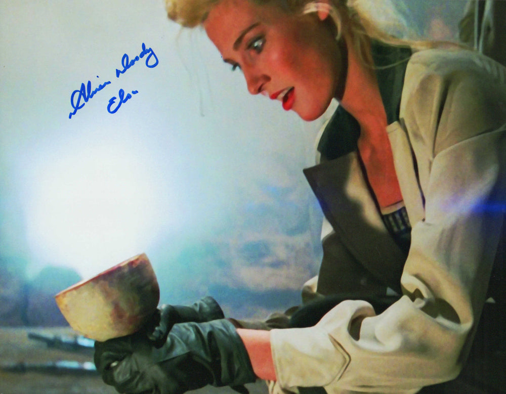 Alison Doody as Elsa with the Grail in Indiana Jones and the Last Crusade Signed 11x14 Photo with Character Name