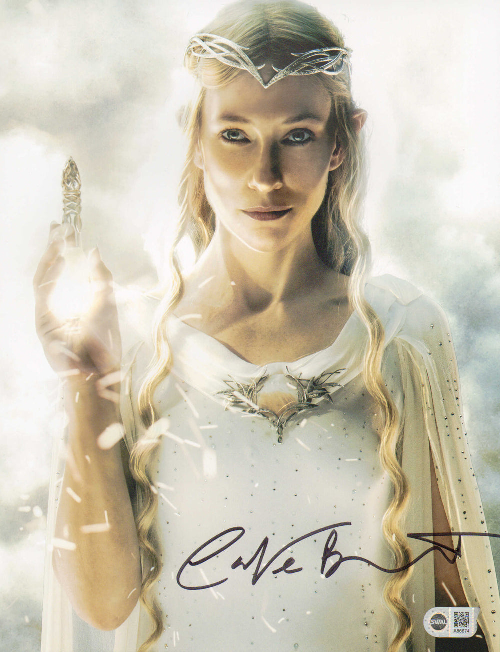 Cate Blanchett as Galadriel in The Hobbit: An Unexpected Journey (SWAU) Signed 11x14 Photo