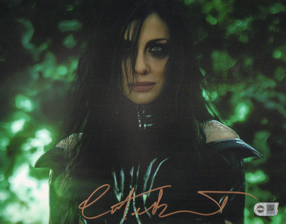 Cate Blanchett as Hela in Thor: Ragnarok (SWAU) Signed 11x14 Photo