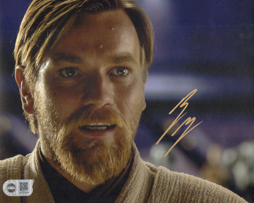 Ewan McGregor as Obi-Wan Kenobi in Star Wars Episode III: Revenge of the Sith (SWAU) Signed 8x10 Photo