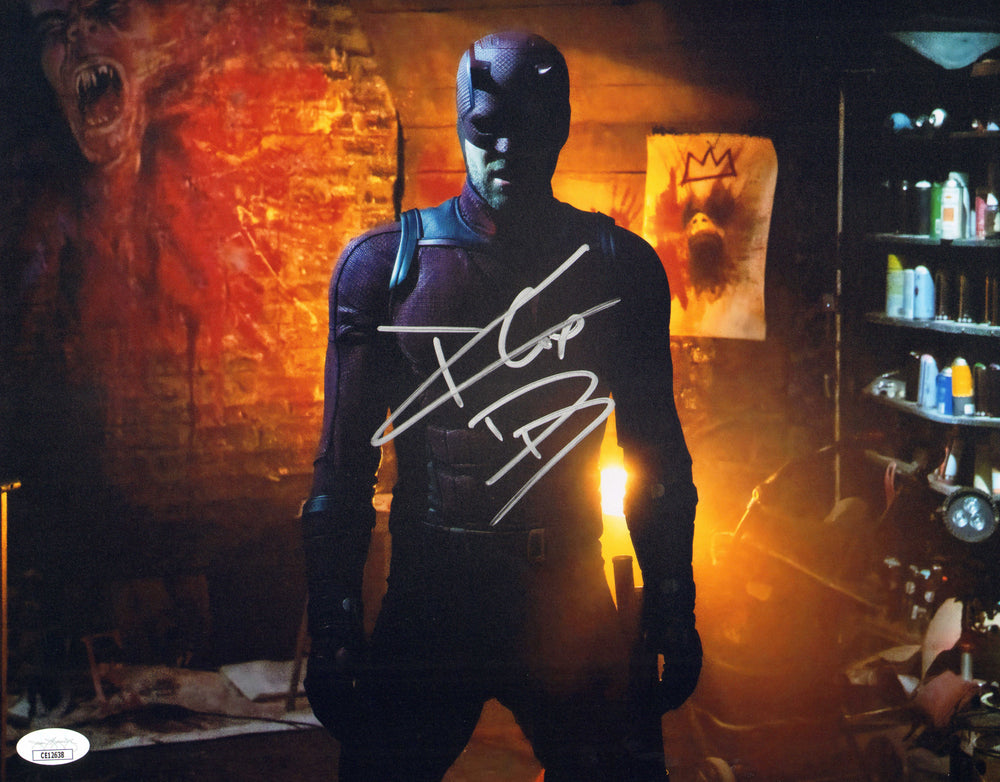 Charlie Cox as Matt Murdock / Daredevil in Daredevil: Born Again (JSA) Signed 11x14 Photo with Character Name