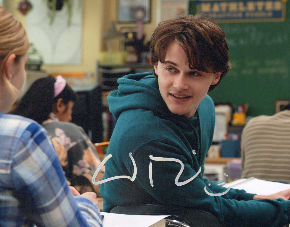 Christopher Briney as Aaron Samuels in Mean Girls Signed 8x10 Photo