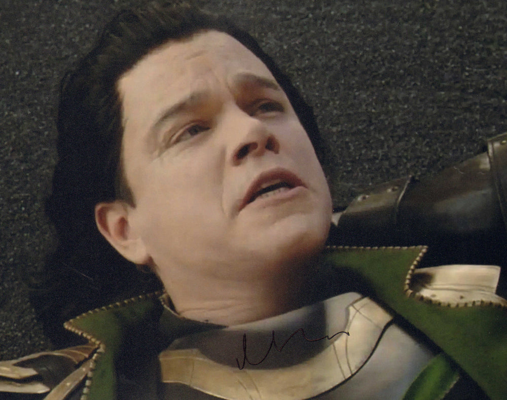 Matt Damon as Loki in Thor: Ragnarok Signed 8x10 Photo