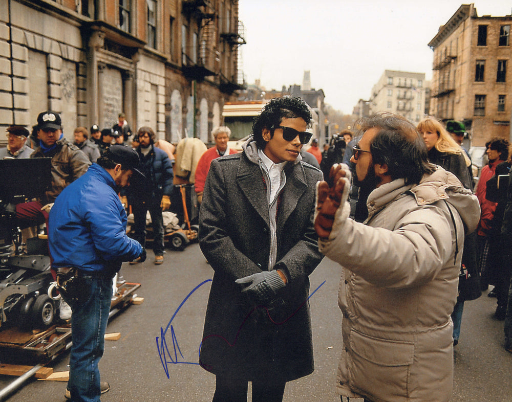 Martin Scorsese Director of Michael Jackson's 'Bad' Music Video Signed 11x14 Photo