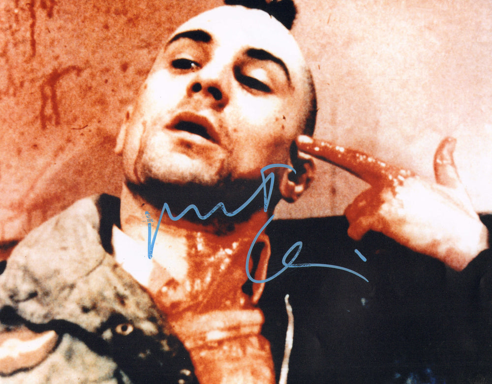 Robert De Niro as Travis Bickle in Taxi Driver Signed 11x14 Photo