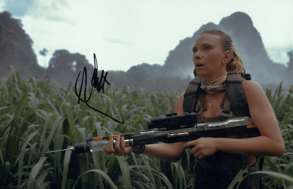 Scarlett Johansson as Zora Bennett in Jurassic World Rebirth Signed 8x12 Photo