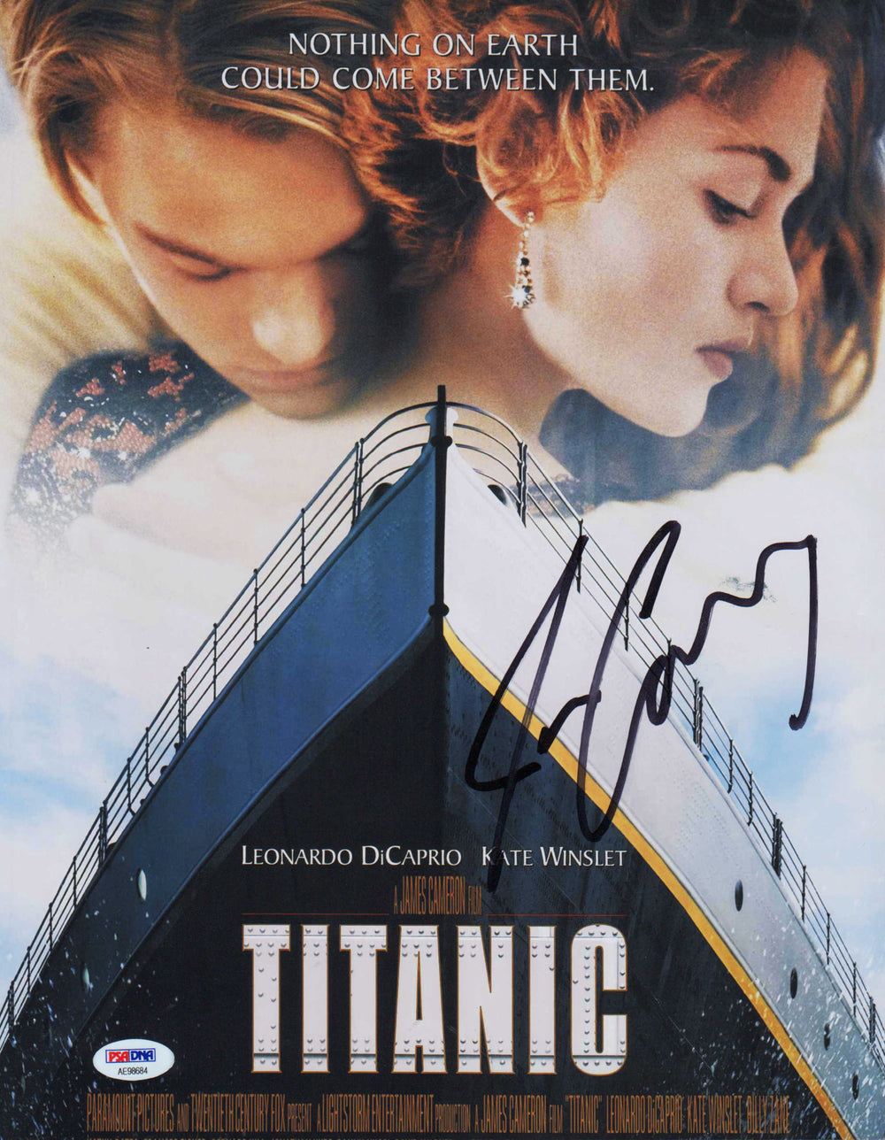 James Cameron Director of Titanic (PSA) Signed 11x14 Photo
