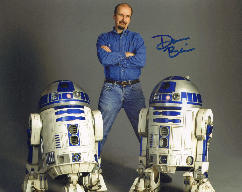 Don Bies Operator for R2-D2 in Star Wars Signed 8x10 Photo
