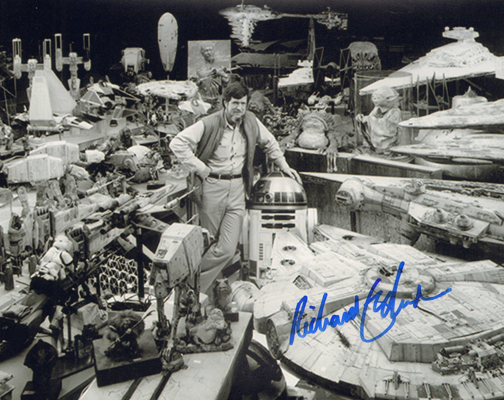 Richard Edlund Behind the Scenes of Star Wars Signed 8x10 Photo