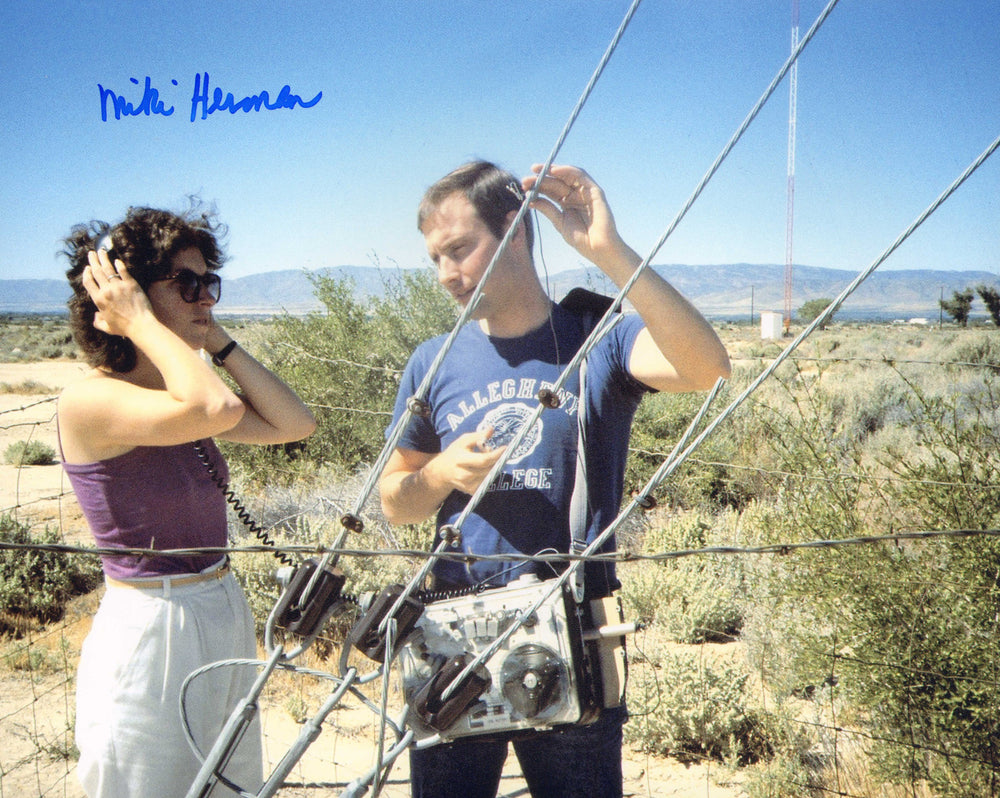 Miki Herman Behind the Scenes of Star Wars Signed 8x10 Photo