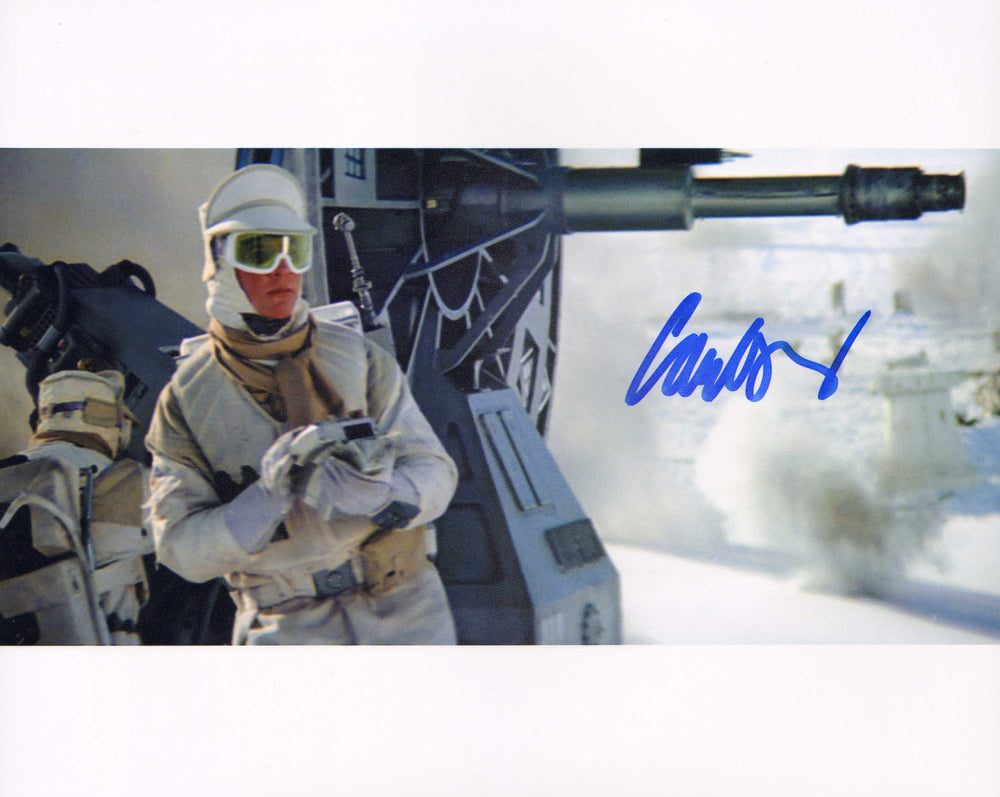 Carl Bang as Hoth Rebel Soldier in Star Wars: The Empire Strikes Back Signed 8x10 Photo